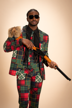 The Clash Of The Tartans | Tartan Patchwork Plaid Men's Novelty Suit - Shinesty