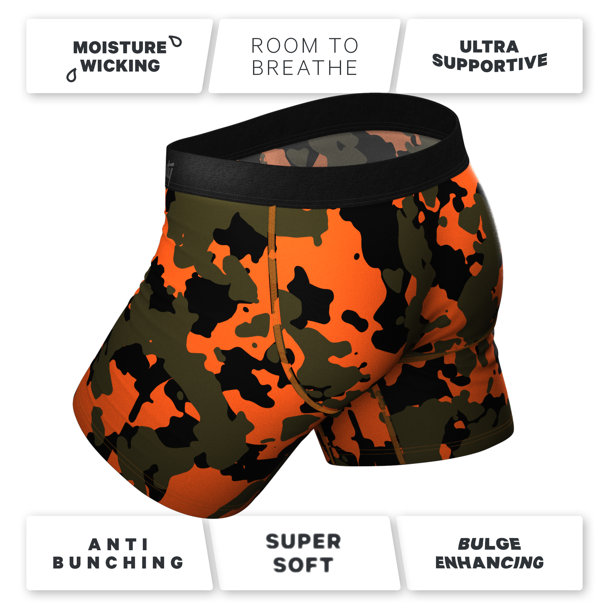 The Gentlemans Choice | Best Sellers Ball Hammock® Pouch Underwear With Fly 4 Pack - Shinesty