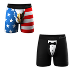 The Gentlemans Choice | Best Sellers Ball Hammock® Pouch Underwear With Fly 4 Pack - Shinesty