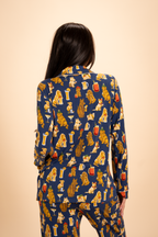 The Hair Of The Dog | Dogs & Drinks SleepDeep™ Women’s Long Sleeve Pajama Set - Shinesty
