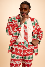 The Red Ryder | Fair Isle Knit Print Men's Novelty Suit - Shinesty
