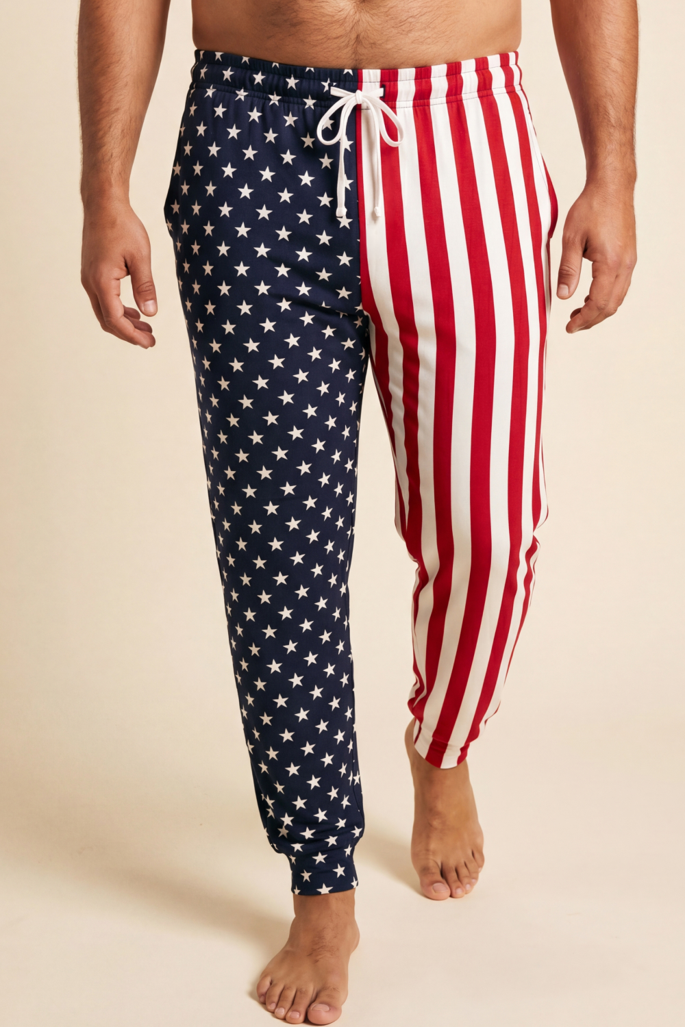 The Reagans | American Flag SleepDeep™ Men’s Pajama Joggers - Shinesty