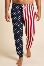 The Reagans | American Flag SleepDeep™ Men’s Pajama Joggers - Shinesty