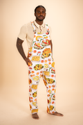The Spread | White Thanksgiving Men's Straight Leg Pajamarall