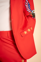 The Sunday Best | Red USA Men's Novelty Suit - Shinesty