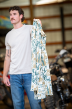 The Trophy | Deer and Geese Chinchilla Soft™ Long Sleeve Stretch Button Up Shirt - Shinesty