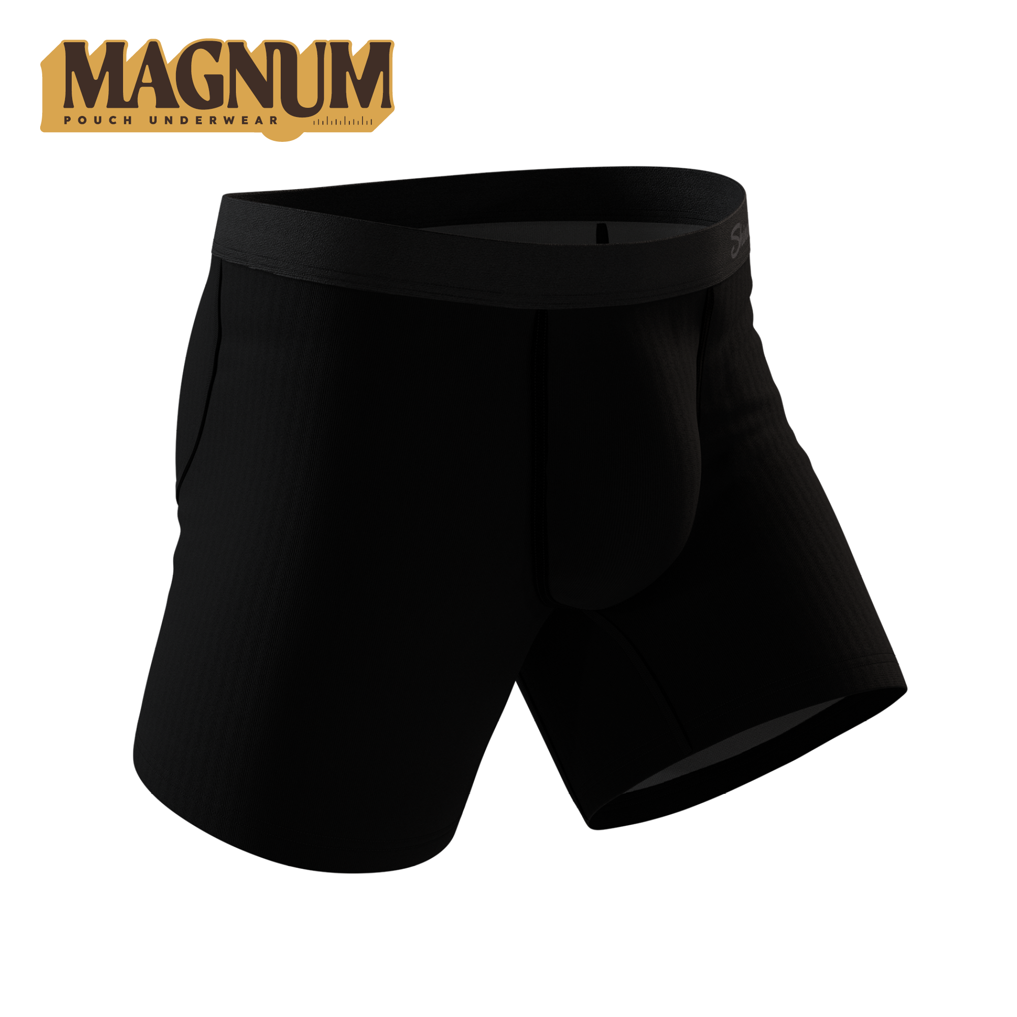 The Threat Level Midnight | Black Ball Hammock® Magnum Big Pouch Underwear - Shinesty