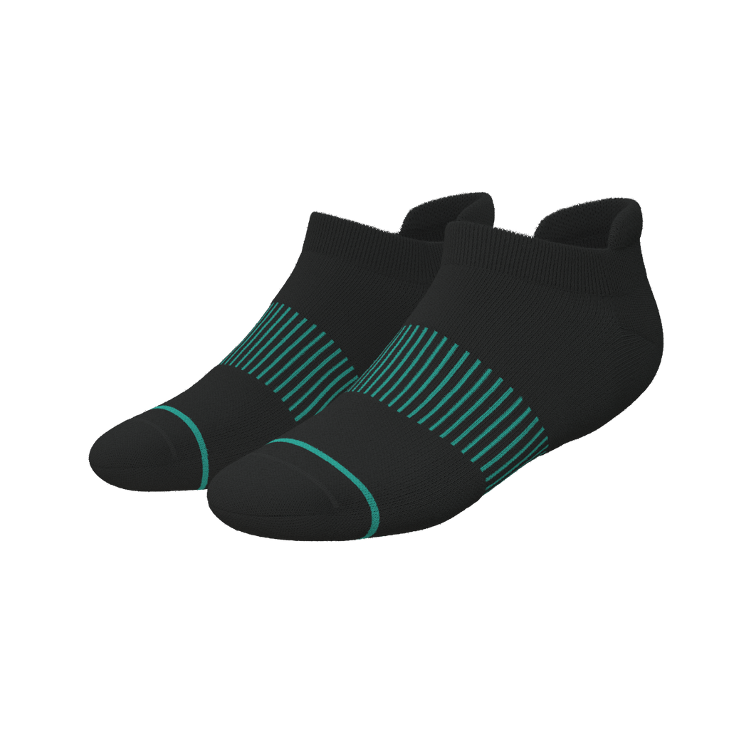The Threat Level Midnight | Heel Hammock™ Ankle Socks 3 Pack - Shinesty