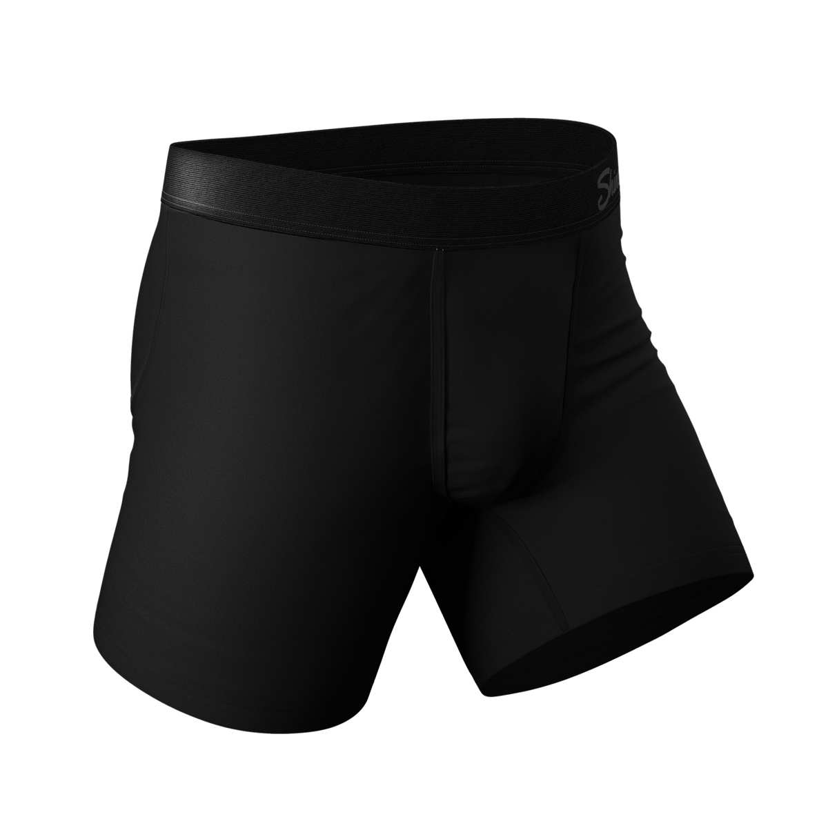 The Zero Shades of Grey | Black Ball Hammock® Pouch Underwear 3 Pack - Shinesty