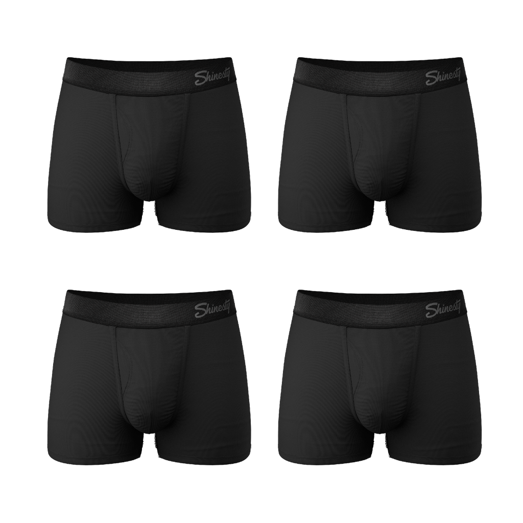 The Threat Level Midnight | Black Ball Hammock® Pouch Trunks Underwear 7 Pack - Shinesty