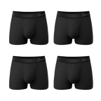 The Threat Level Midnight | Black Ball Hammock® Pouch Trunks Underwear 7 Pack - Shinesty