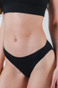 The Threat Level Midnight | Black Modal Bikini Underwear - Shinesty