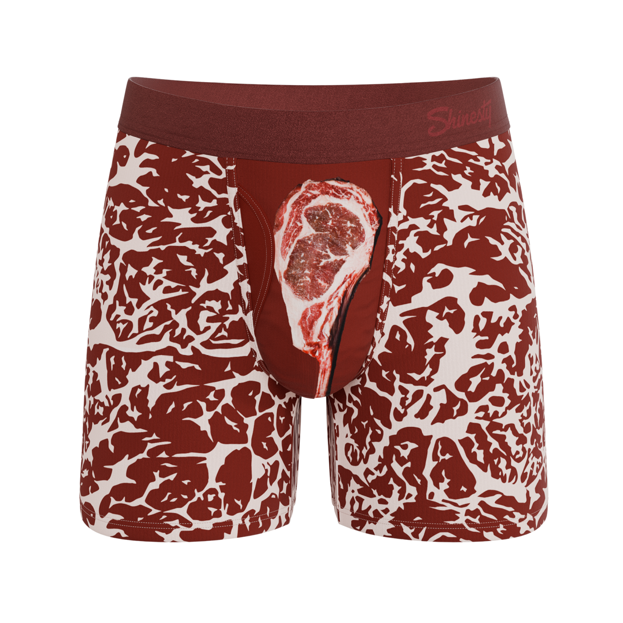 The Tomahawk | Marbled Meat Ball Hammock® Pouch Underwear With Fly - Shinesty