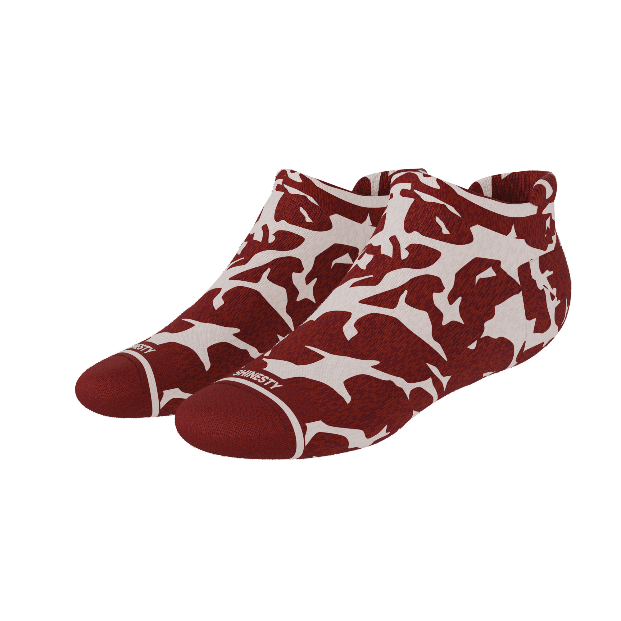 The Tomahawk | Marbled Meat Heel Hammock™ Ankle Socks - Shinesty