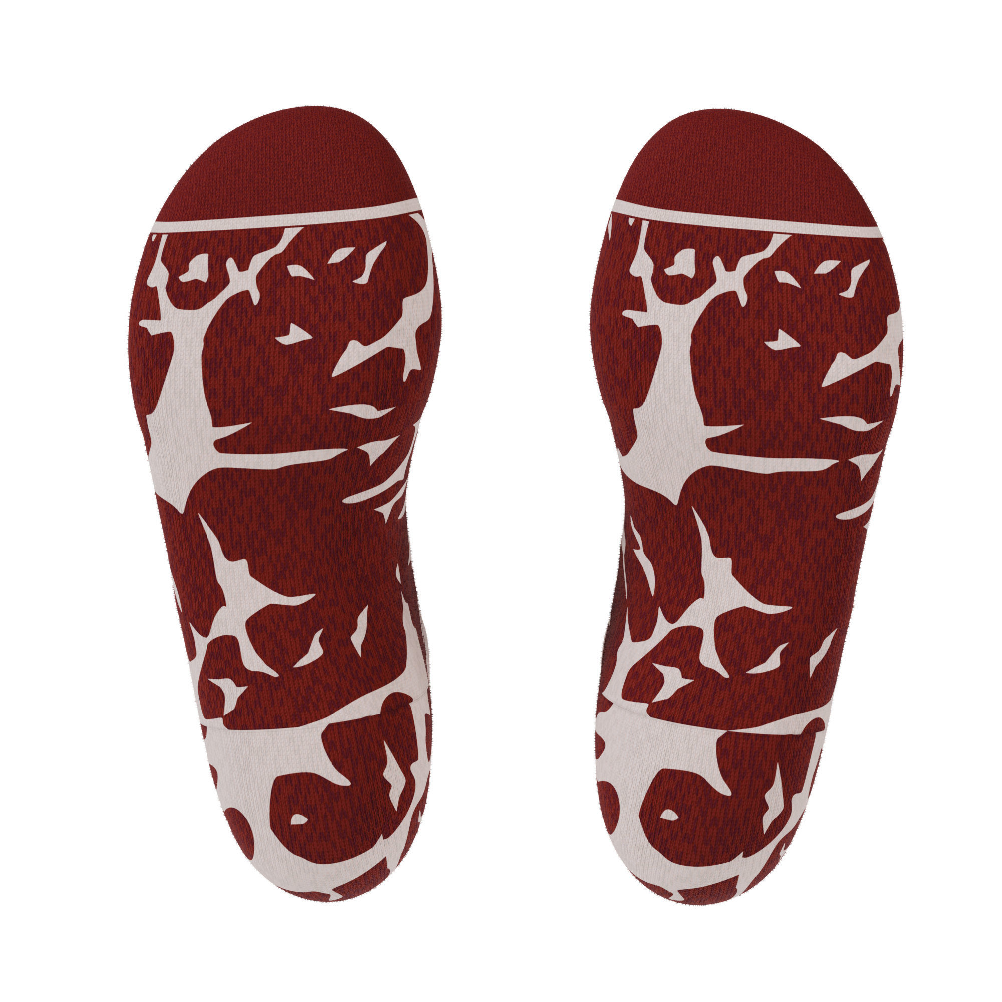 The Tomahawk | Marbled Meat Heel Hammock™ Ankle Socks - Shinesty