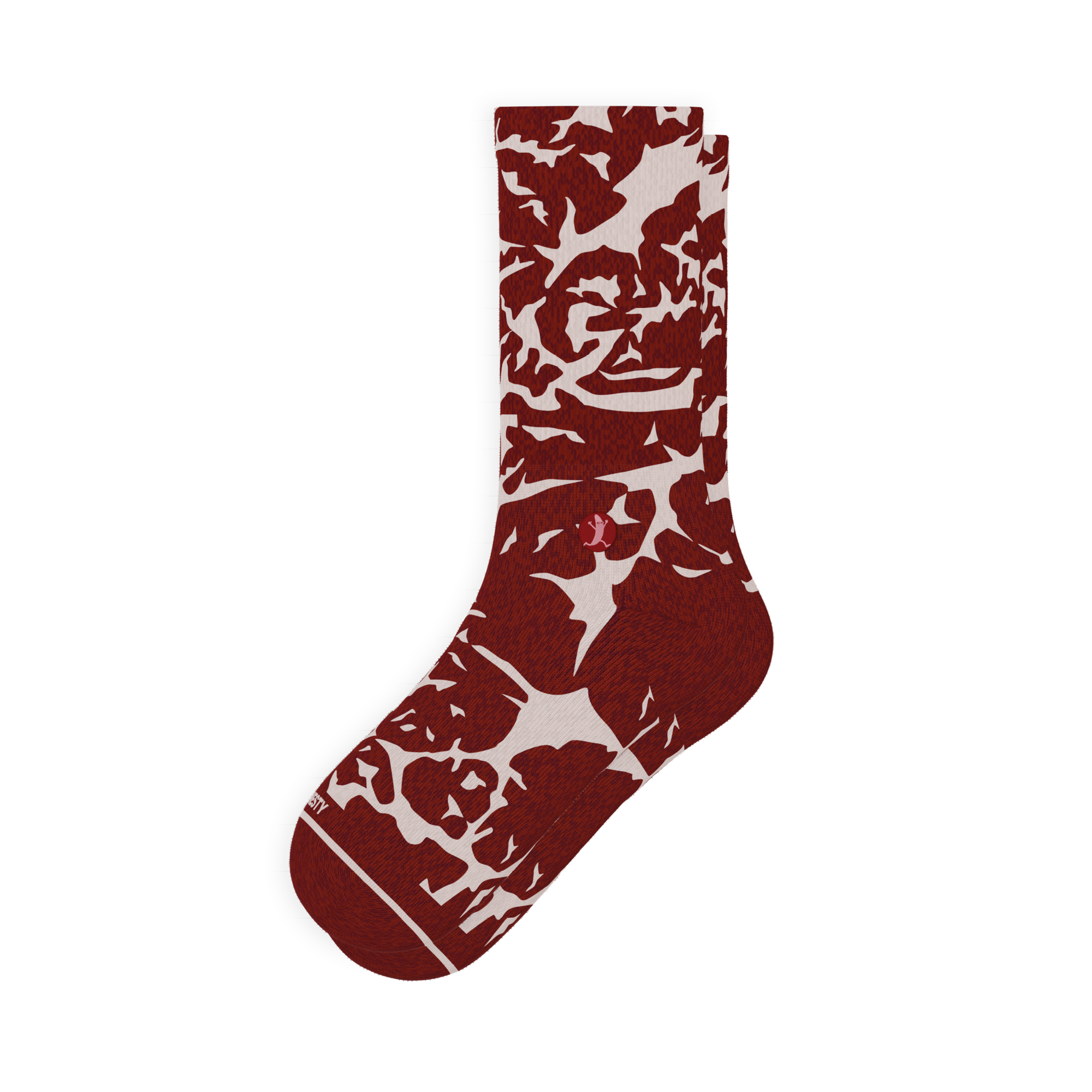 The Tomahawk | Marbled Meat Heel Hammock™ Crew Socks - Shinesty