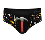 The Tool Belt | Hammer and Tools Ball Hammock® Pouch Underwear Briefs - Shinesty