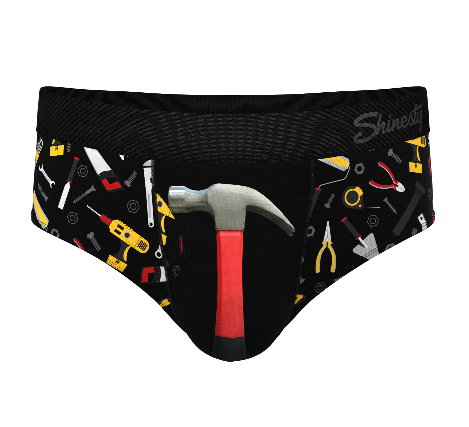 The Tool Belt | Hammer and Tools Ball Hammock® Pouch Underwear Briefs - Shinesty