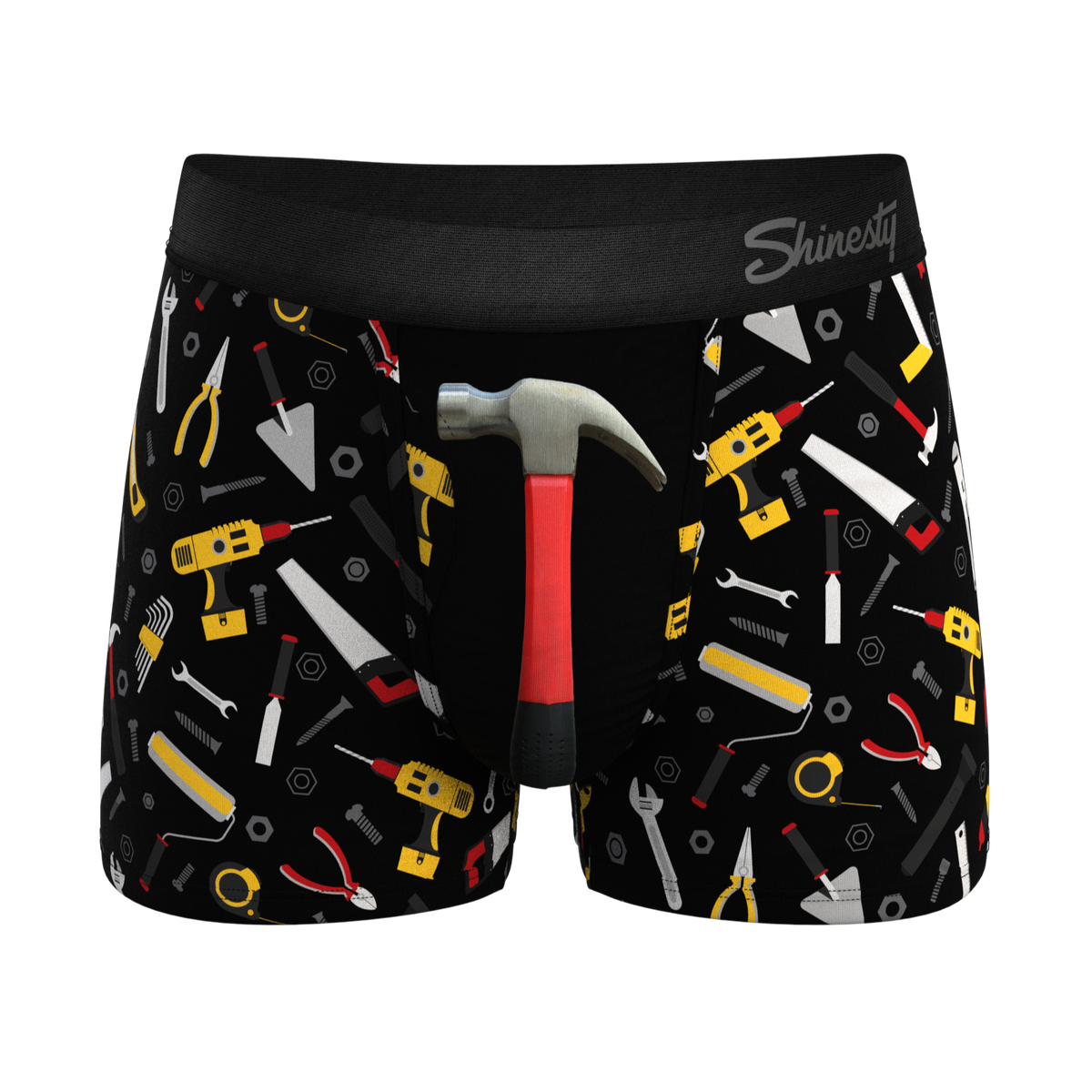 The Tool Belt | Hammer and Tools Ball Hammock® Pouch Trunks Underwear - Shinesty