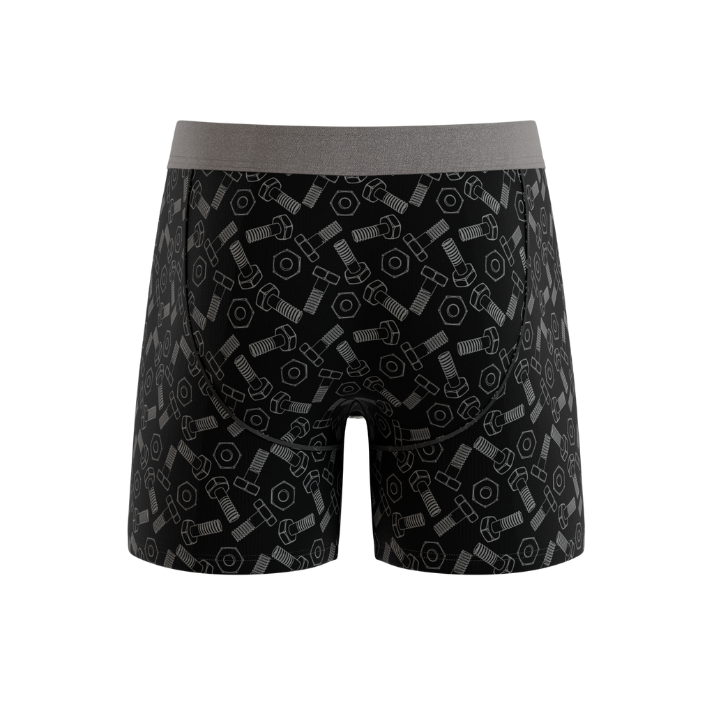 The Torque It | Wrench Ball Hammock® Pouch Underwear With Fly - Shinesty