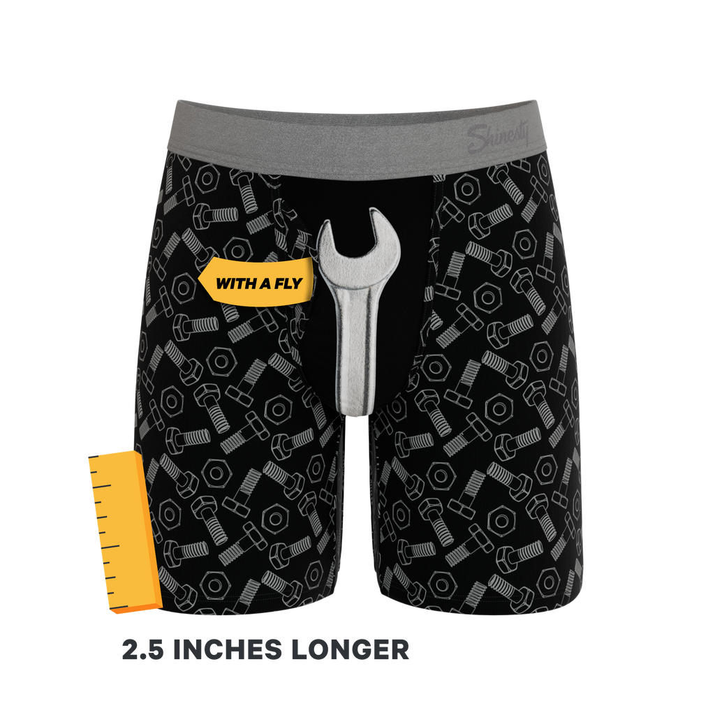The Torque It | Wrench Ball Hammock® Boxer - Long Leg - Shinesty