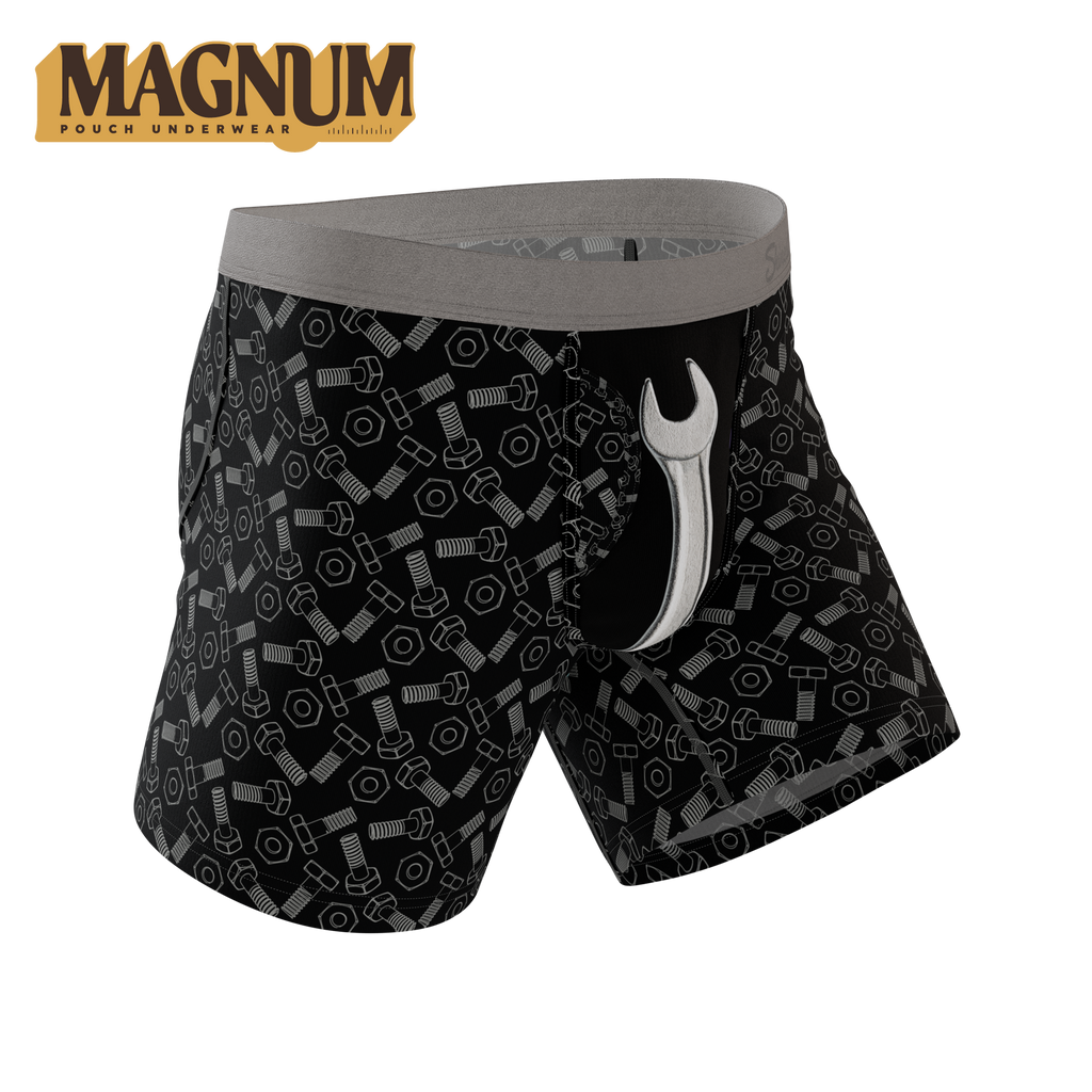 The Torque It | Wrench Ball Hammock® Magnum Big Pouch Underwear - Shinesty