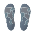 The Trail Runner | Tonal Grey Camoflauge Heel Hammock™ Ankle Socks - Shinesty