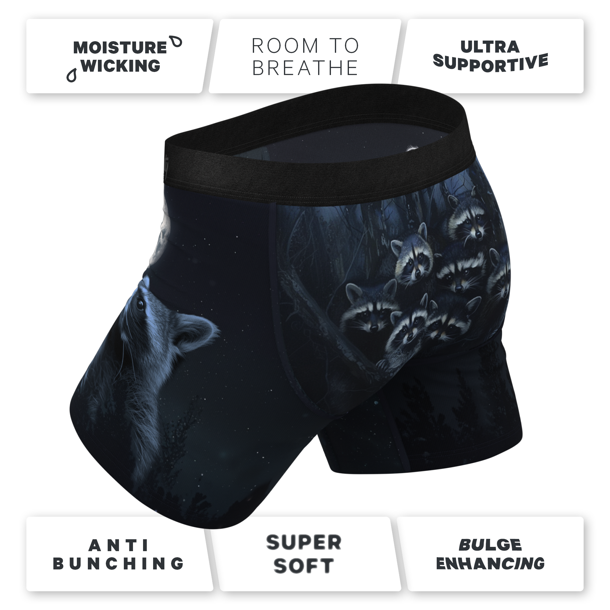 The Trash Panda | Truck Stop Classic Ball Hammock® Pouch Underwear - Shinesty