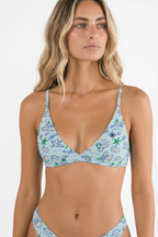 The Pirate's Booty | Naughty Map Boob Hammock™ Triangle Bralette - Shinesty