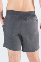 The Tribal Council | Grey Tonal Island Block Ball Hammock® 7 Inch Athletic Shorts - Shinesty