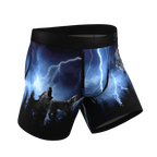The Truck Stop Classic | Gas Station Wolf Ball Hammock® Pouch Underwear - Shinesty