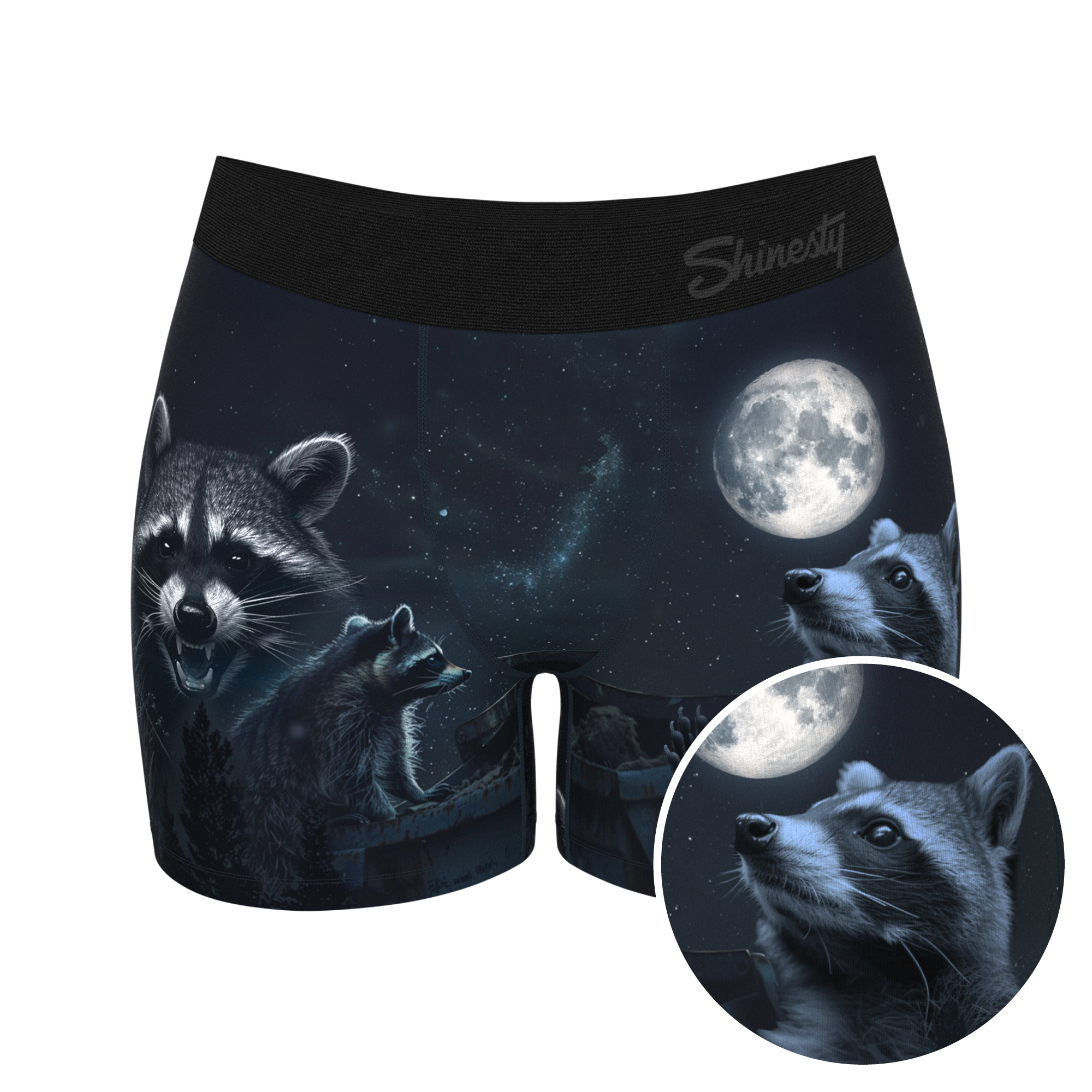 The Trash Panda | Truck Stop Classic Women’s Boxers - Shinesty