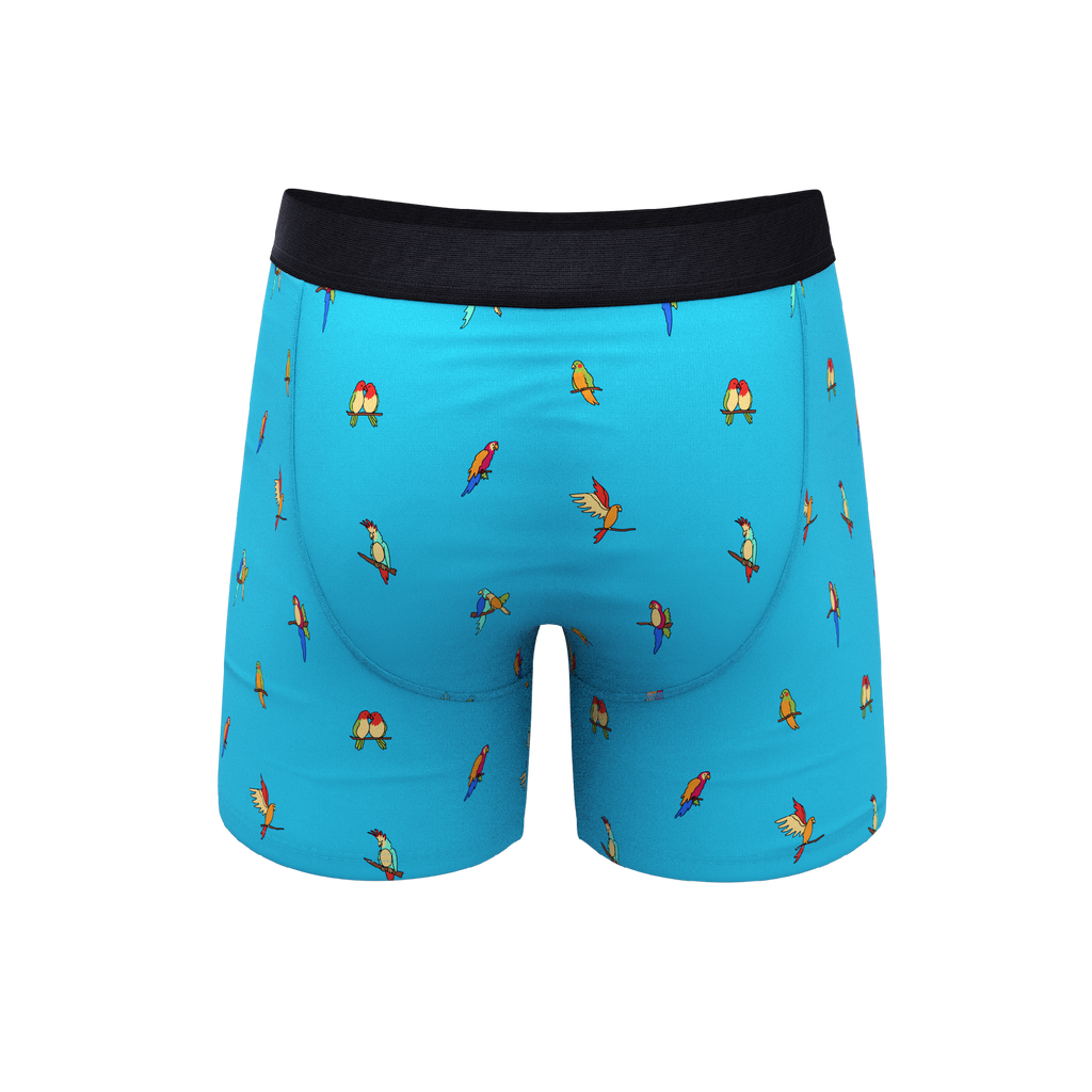 The Tweet Yourself | Parrot Ball Hammock® Pouch Underwear With Fly - Shinesty