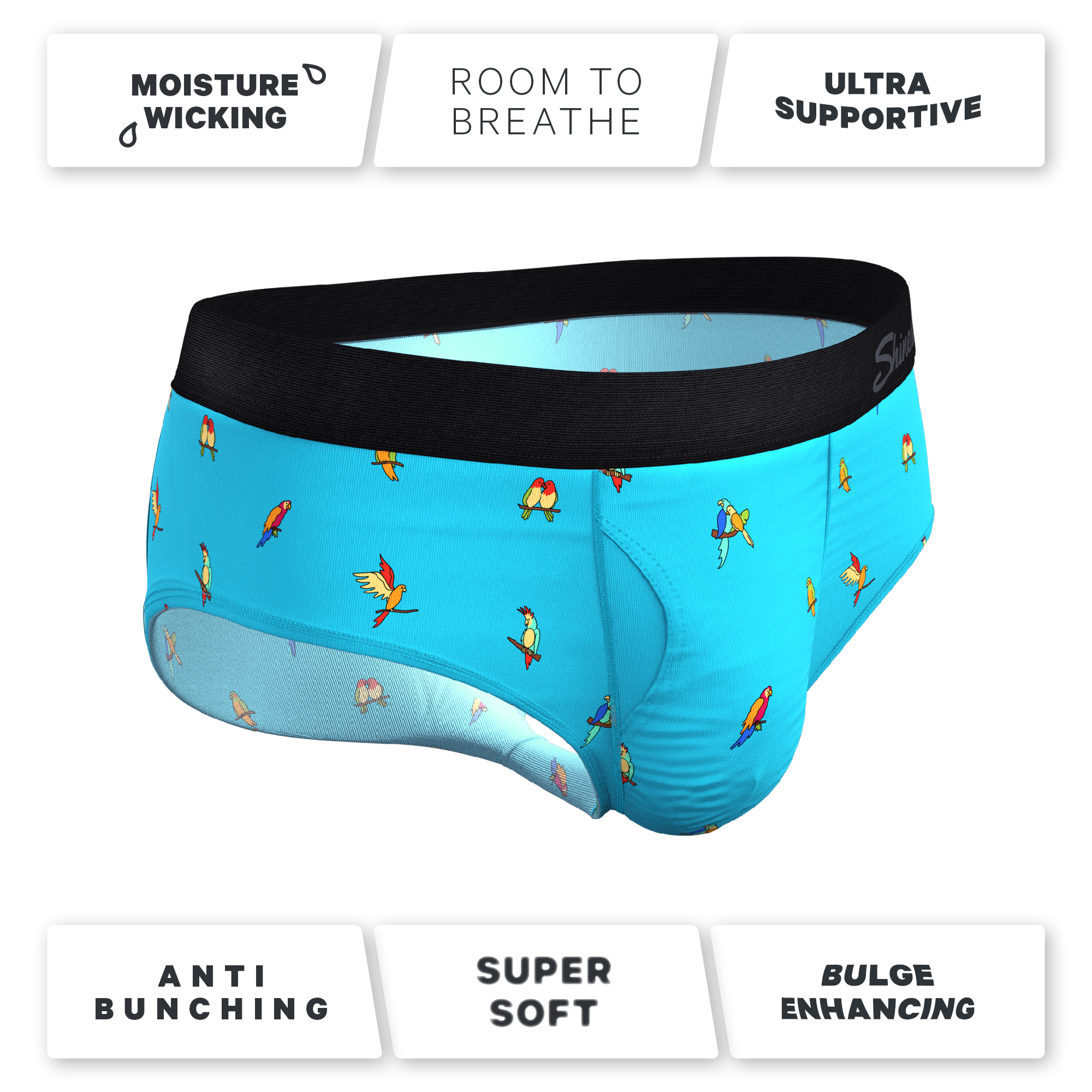 The Tweet Yourself | Parrot Ball Hammock® Pouch Underwear Briefs - Shinesty