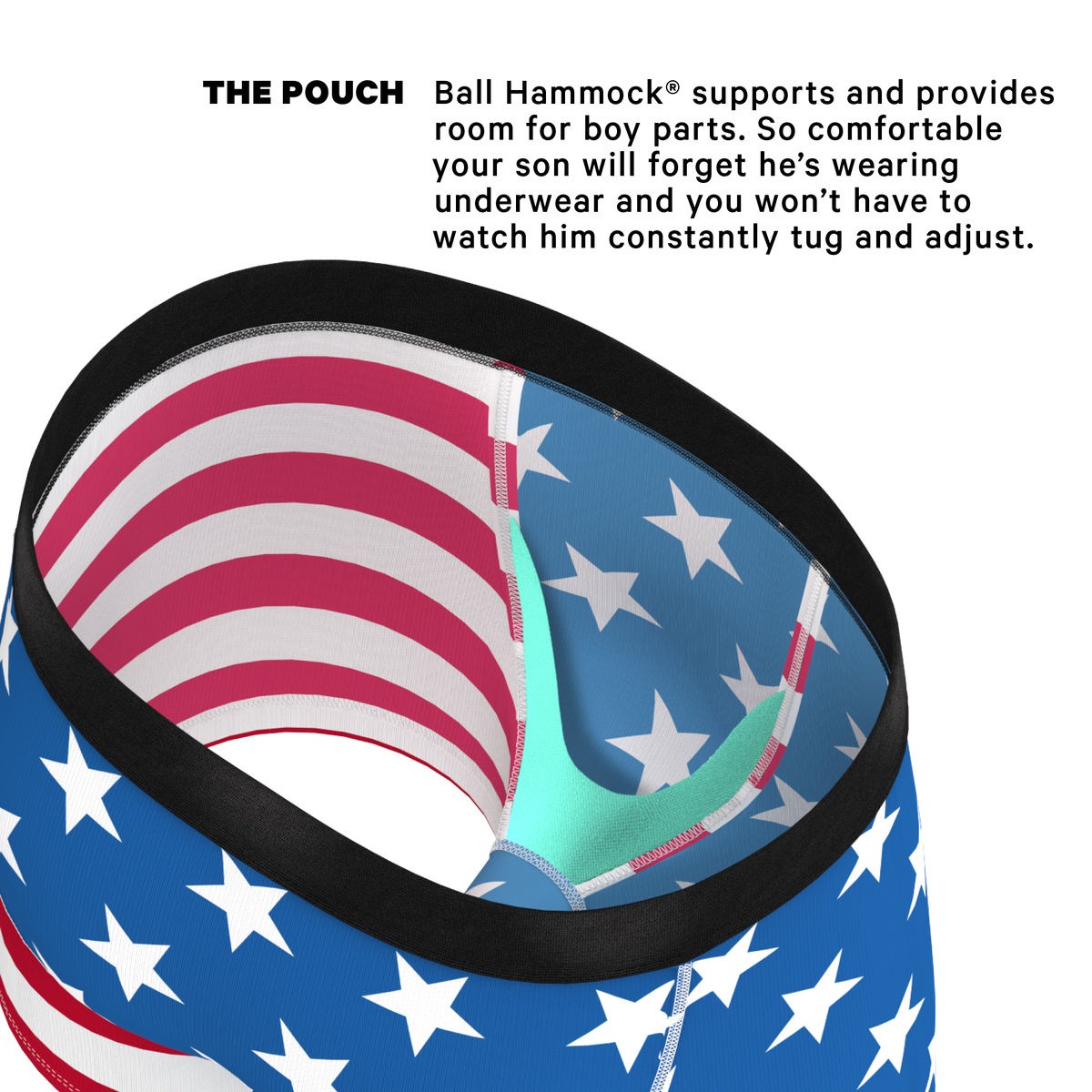 The USA Holiday | Youth Boxer Briefs 2 Pack - Shinesty