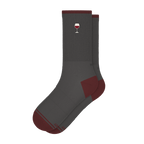 The Vino | Wine Heel Hammock™ Crew Socks - Shinesty