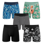 The Weekend Rotation | Ball Hammock® Boxer Brief 5 Pack - Shinesty