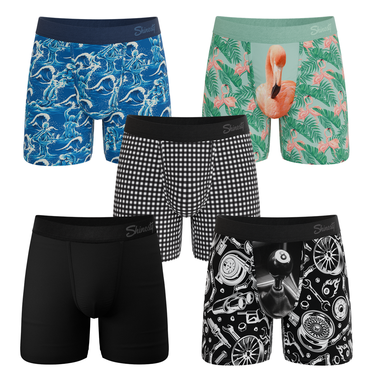 The Weekend Rotation | Ball Hammock® Boxer Brief 5 Pack - Shinesty