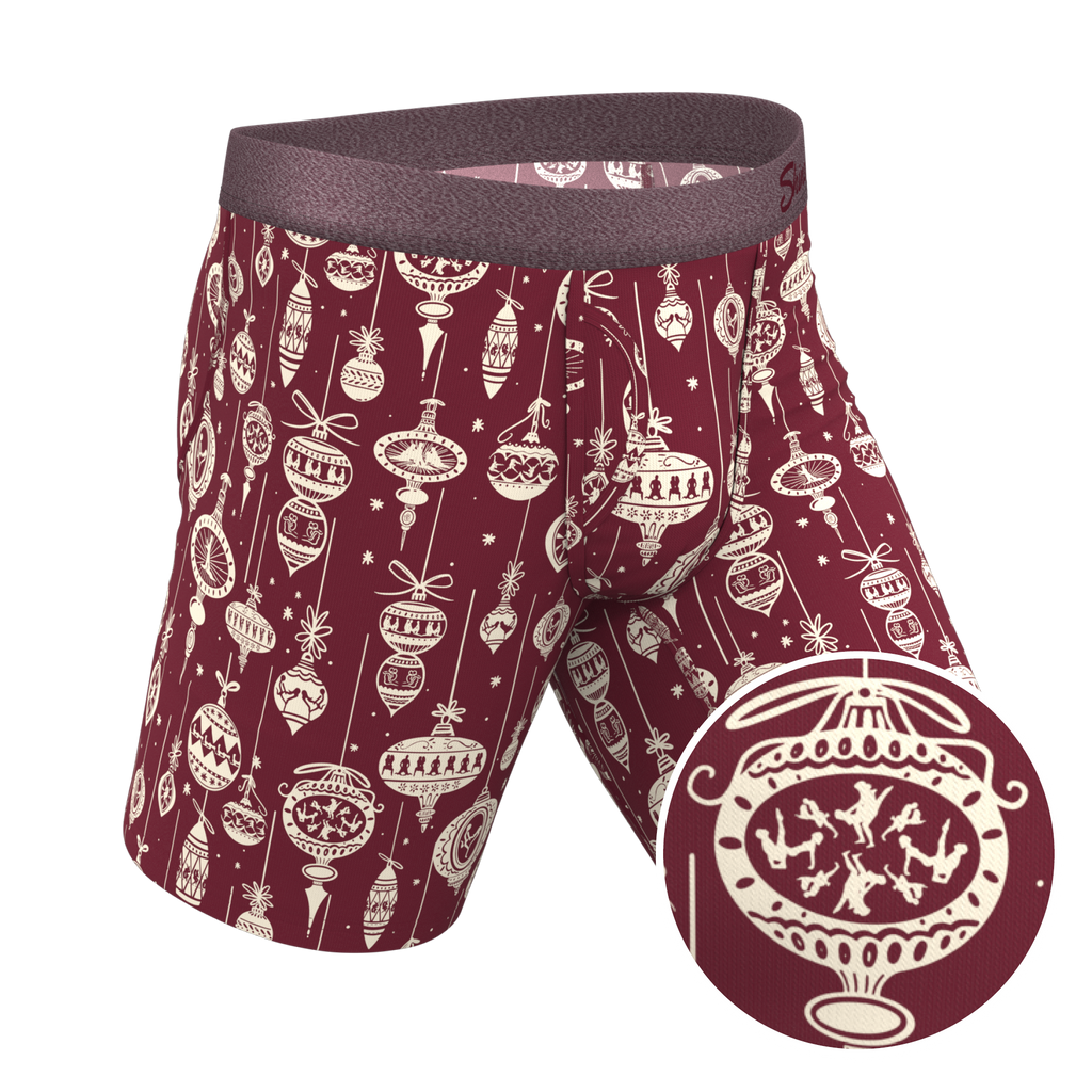The Well Hung | Naughty Ornament Ball Hammock® Boxer - Long Leg - Shinesty