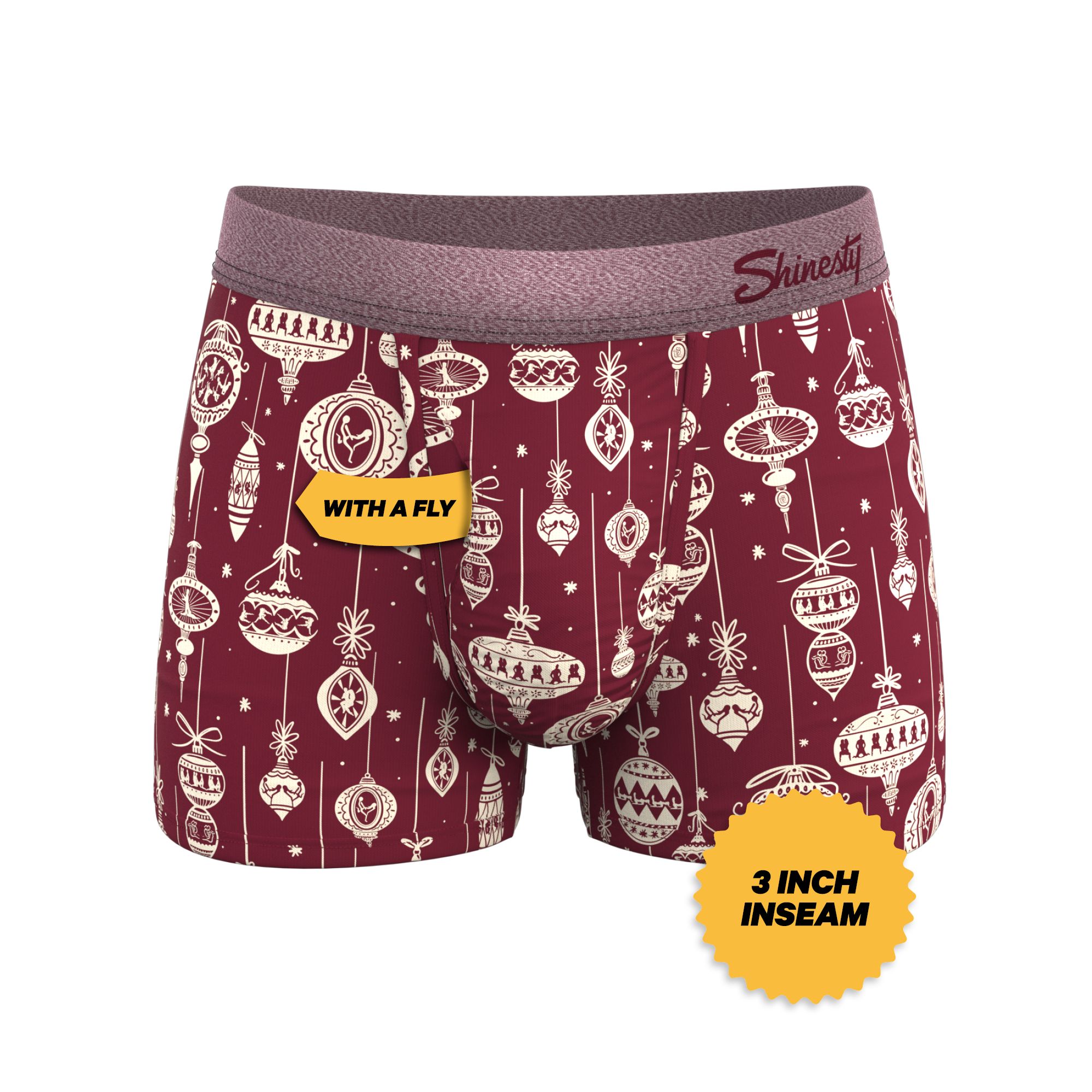 The Well Hung | Naughty Ornament Ball Hammock® Pouch Trunks Underwear - Shinesty