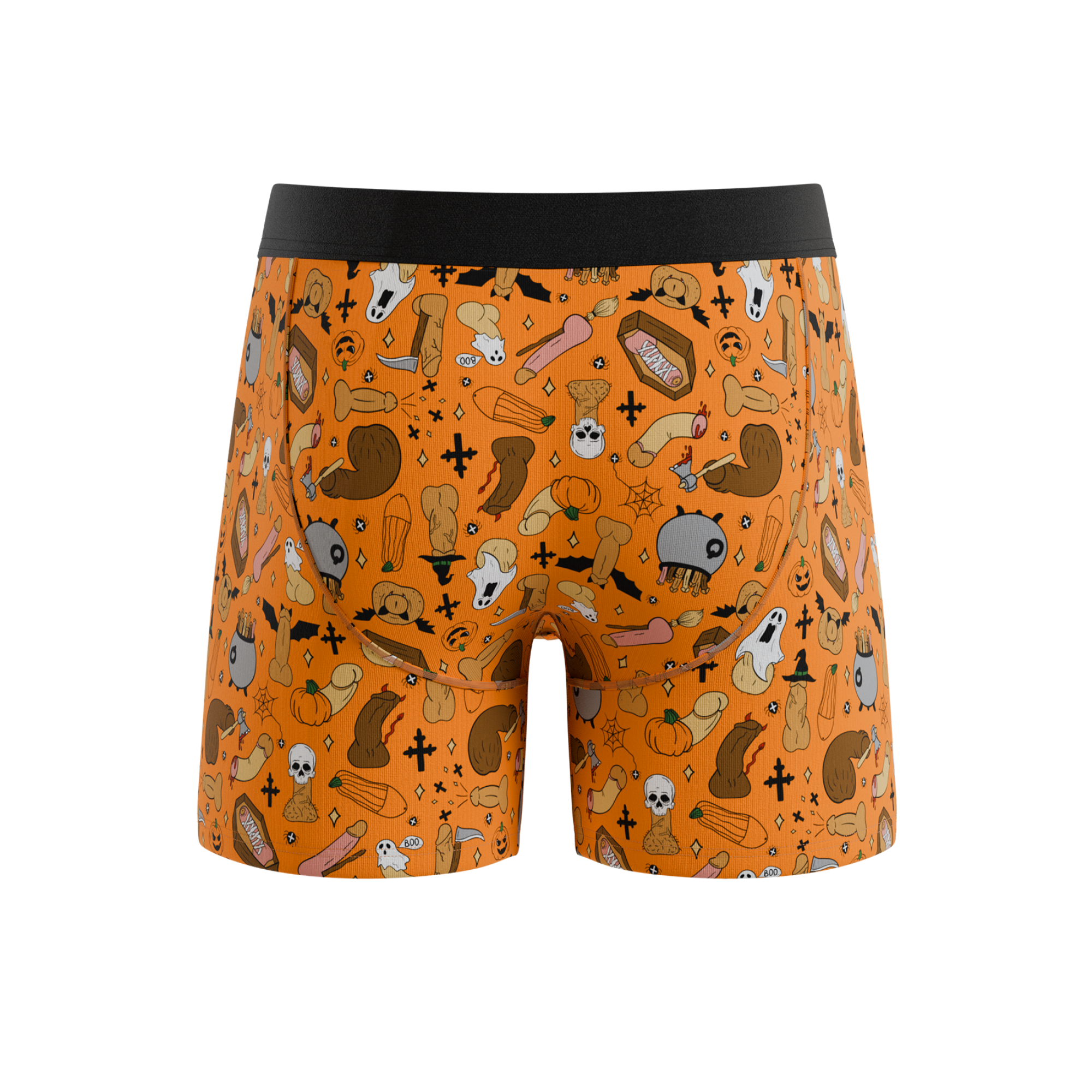 The Wicked Willy | Graphic Trick or Treat Ball Hammock® Pouch Underwear With Fly - Shinesty
