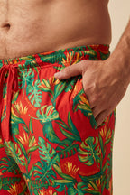 The Wiener In Paradise | Shinesty X Wienerschnitzel Tropical SleepDeep™ Men’s Pajama Joggers - Shinesty