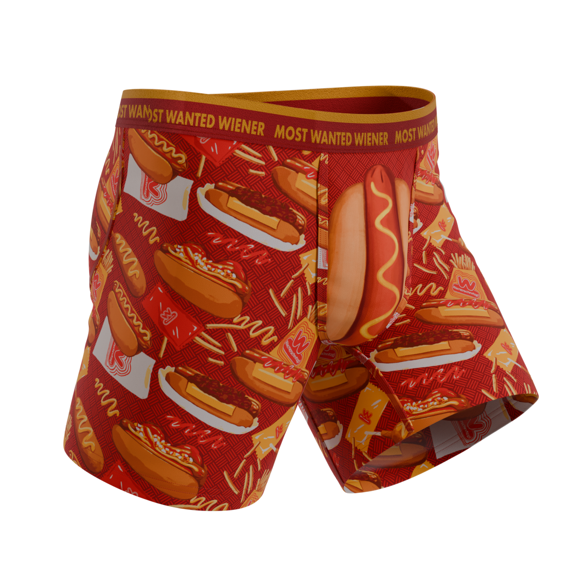 The Big W's | Shinesty x Wienerschnitzel Ball Hammock® Pouch Underwear - Shinesty