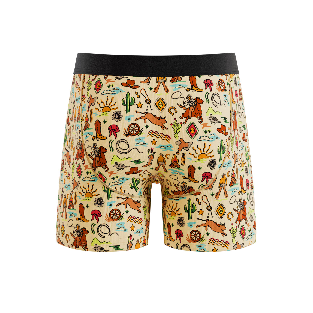 The Wild Bandit | Bull Ball Hammock® Pouch Underwear With Fly - Shinesty