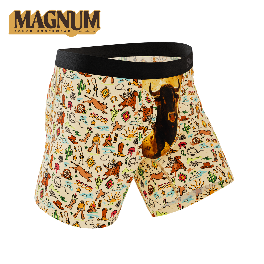 The Wild Bandit | Bull Ball Hammock® Magnum Big Pouch Underwear - Shinesty