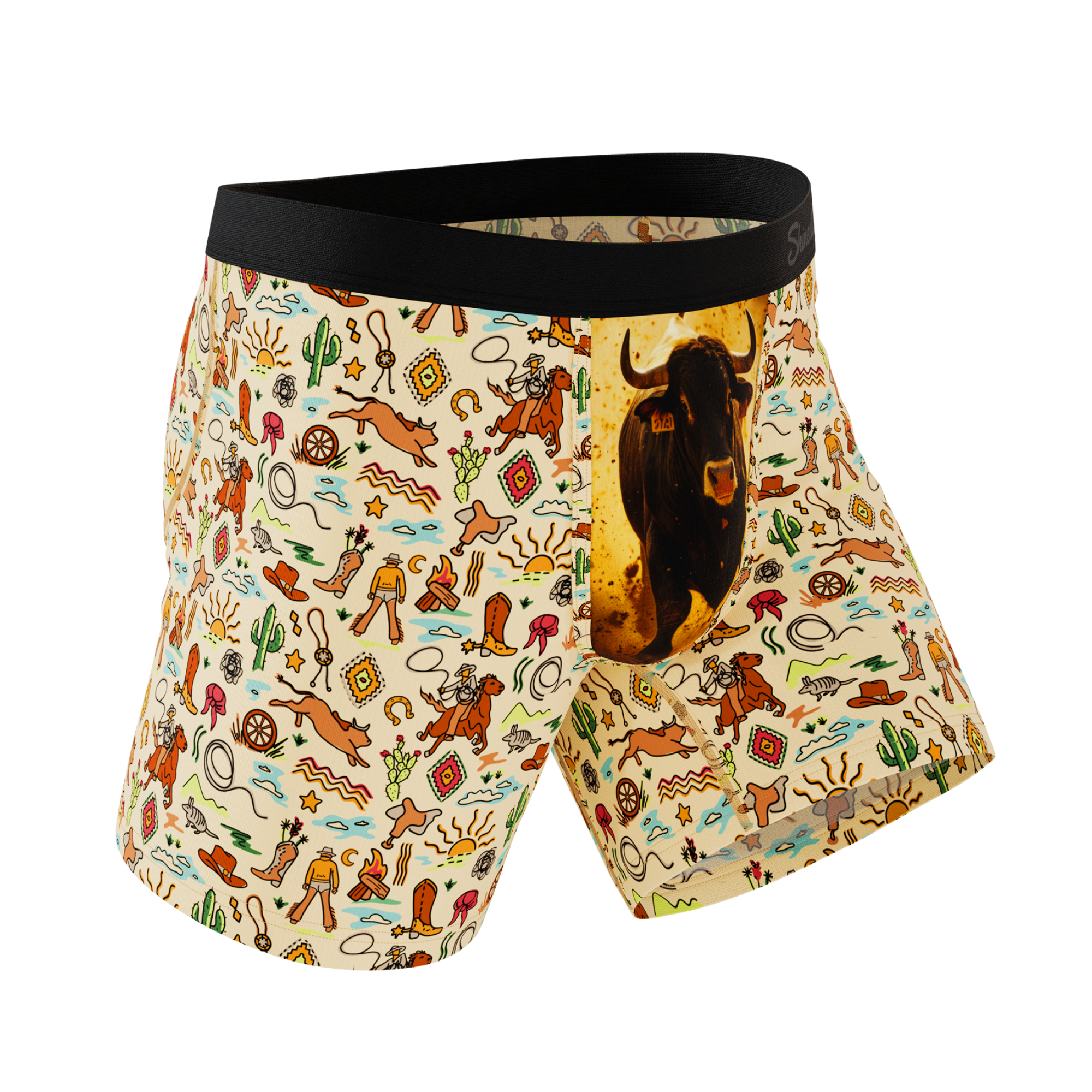 The Wild Bandit | Bull Ball Hammock® Pouch Underwear - Shinesty
