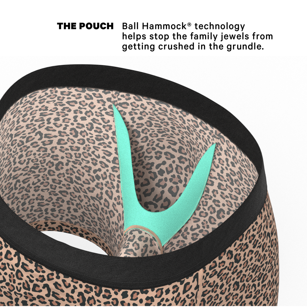 The Wild Cat | Leopard Print Ball Hammock® Pouch Underwear - Shinesty