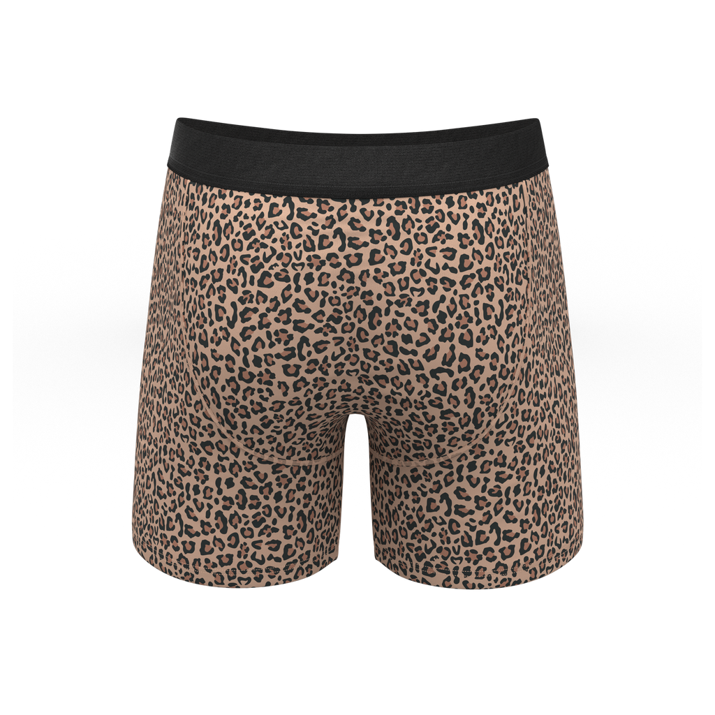 The Wild Cat | Leopard Print Ball Hammock® Pouch Underwear - Shinesty