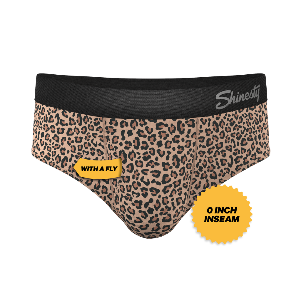 The Wild Cat | Leopard Print Ball Hammock® Pouch Underwear Briefs - Shinesty