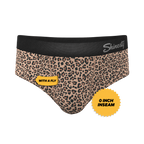 The Wild Cat | Leopard Print Ball Hammock® Pouch Underwear Briefs - Shinesty